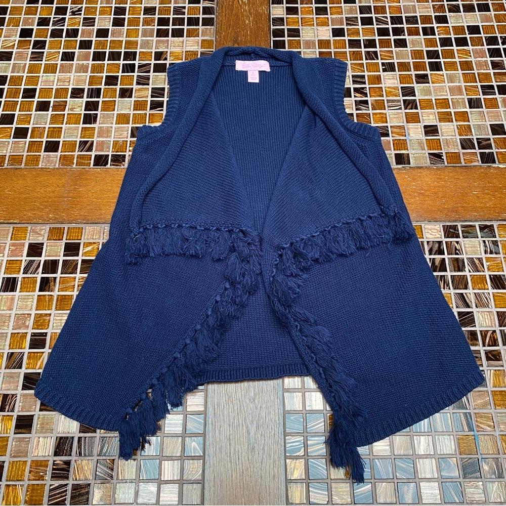 Lilly Pulitzer Mini Abbot Girls Knit Vest